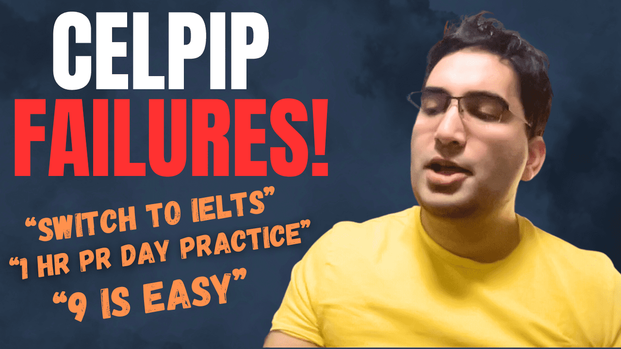 If you desire a CELPIP 9+, be sure to stay away from these errors! These are the top 8 causes of students' CELPIP test failure!