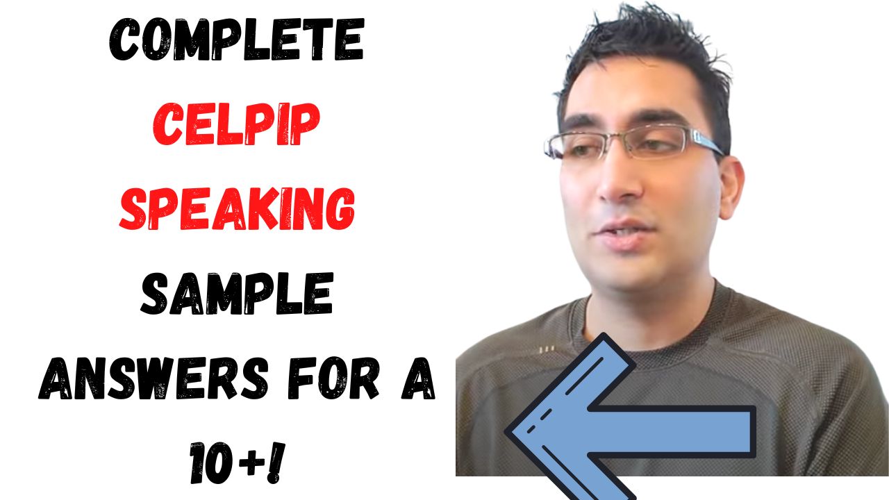 Understand how examiners mark you for CELPIP speaking with these 10+ sample answers. Get the complete practice test(s) here.