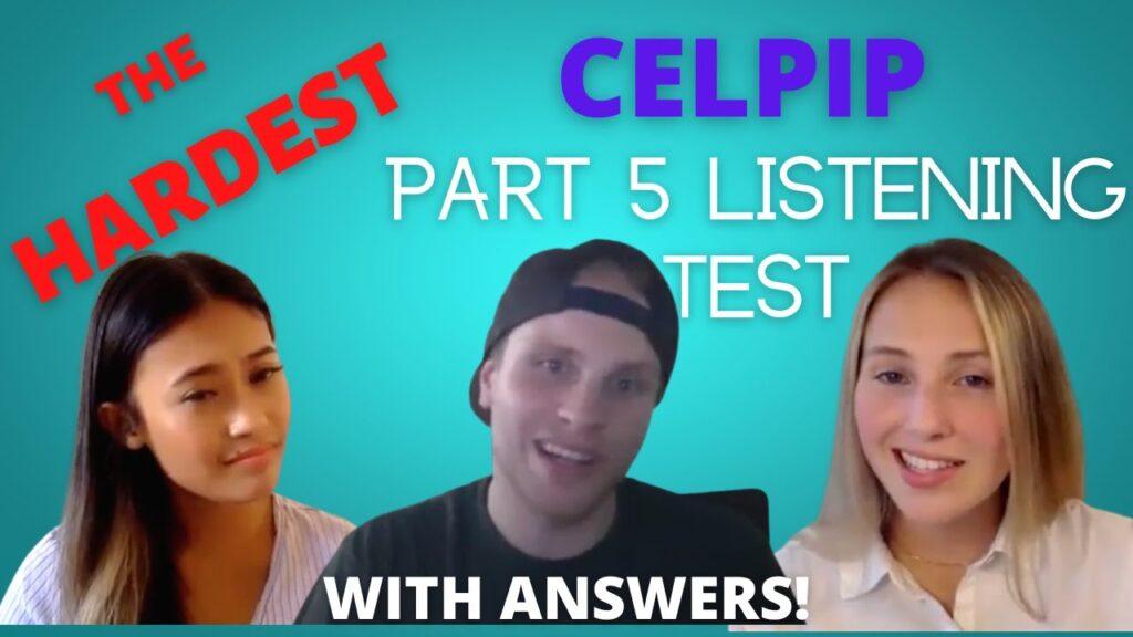 Hzad education | celpip listening practice test (with answers)