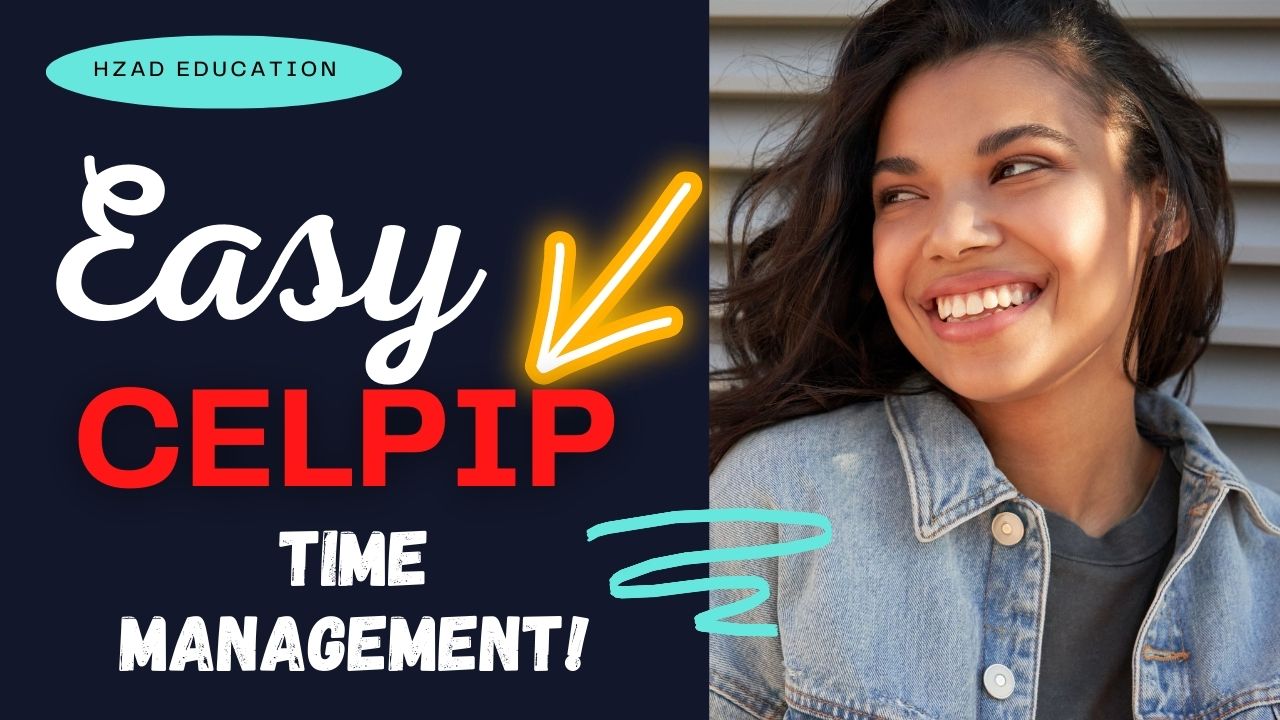 Time Management Tips: CELPIP