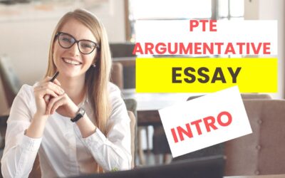 PTE Argumentative Essay Intro