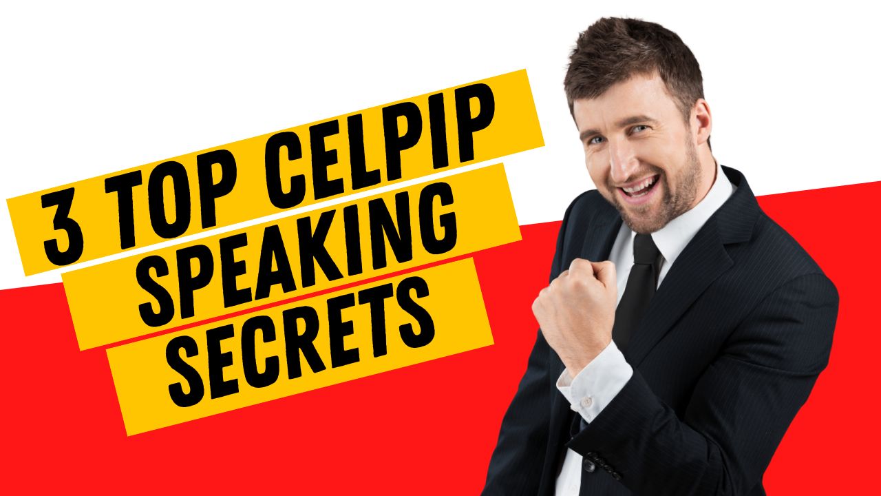 3 Top CELPIP Speaking Secrets: By practicing these techniques, you'll be able to identify your weaknesses and work on improving them.