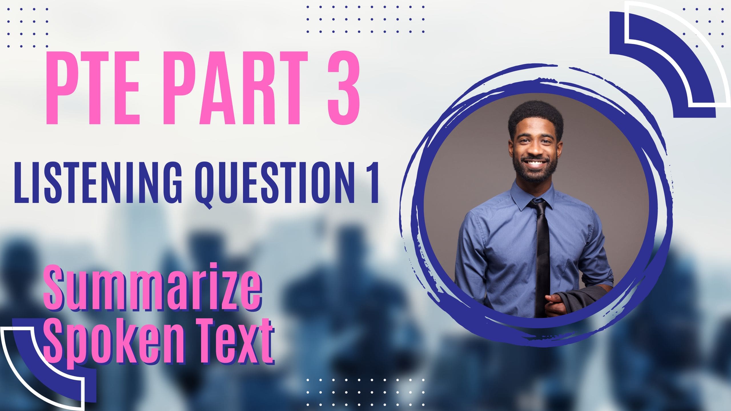 PTE Part 3: Listening Question 1 -Summarize Spoken Text:Part 3 of the PTE Listening section is a crucial component of the test and requires careful preparation and practice. By understanding the different question types and practising your listening and note-taking skills, you can increase your chances of performing well on this part of the test and achieving your desired score overall.