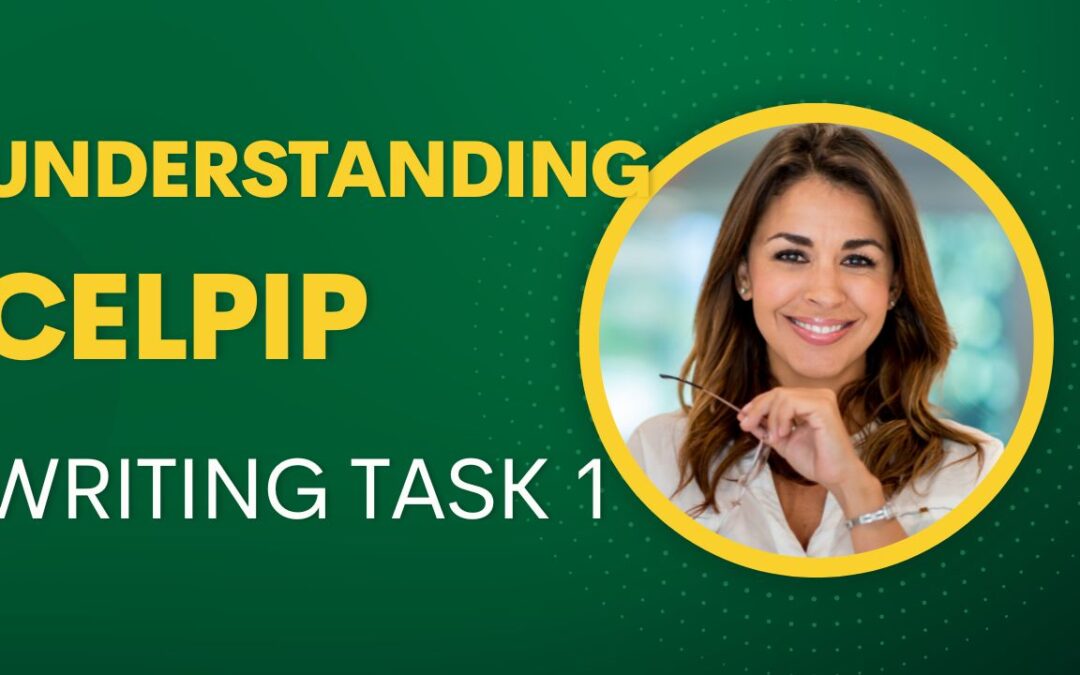 Understanding CELPIP Writing Task 1