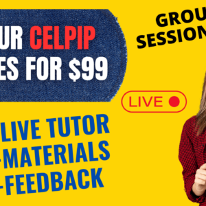 CELPIP tutoring with an expert from hzad education