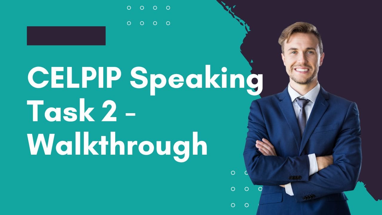 CELPIP Speaking Task 2 - Walkthrough - CELPIP Speaking Task 2 can be daunting, but with thorough preparation and practice, you can enhance your speaking skills and achieve success on the exam. Remember to understand the prompt, plan your response, and structure your answer with a clear introduction, well-supported body paragraphs, and a concise conclusion.