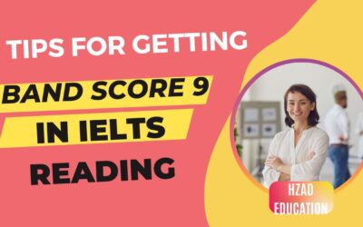 Band Score 9 in IELTS Reading