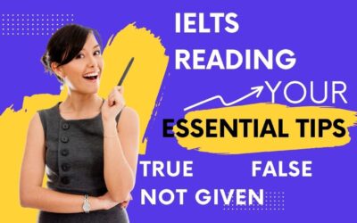 IELTS Reading True False Not Given