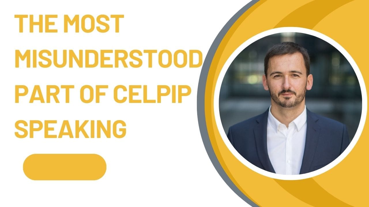 The Most Misunderstood Part of CELPIP Speaking (Sample Answer)
