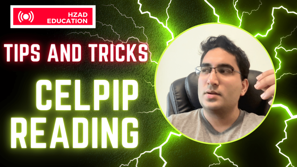 CELPIP Reading Tips And Tricks! Free Resources Included! - HZad Education