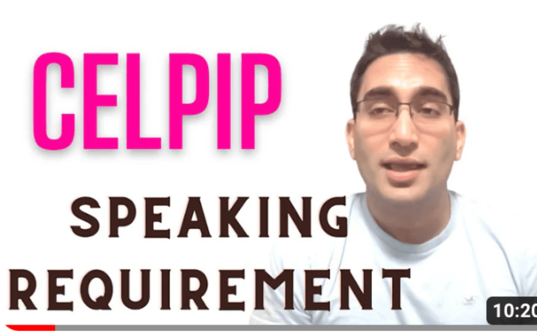 CELPIP Speaking Quality Vs Quantity! A Major Mistake!