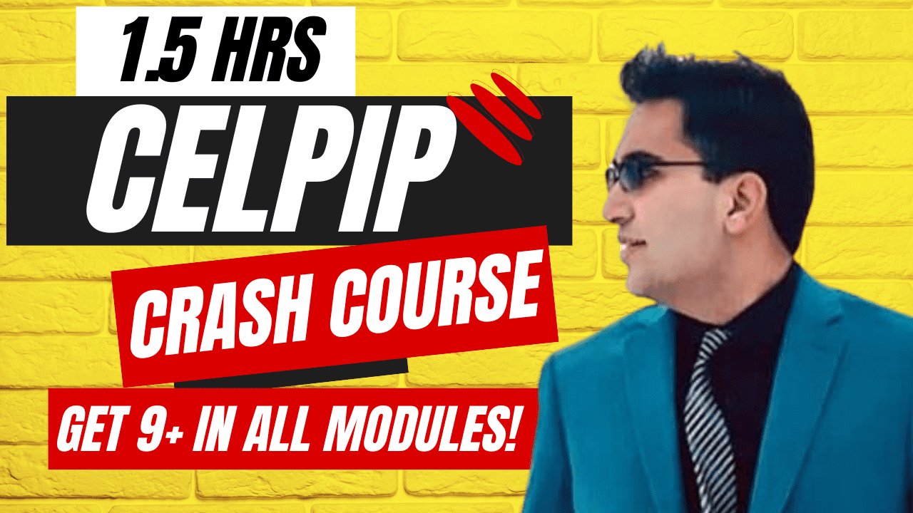 With hints and advice, these 7 BEST CELPIP Crash Course videos cover all four courses (writing, listening, speaking, and reading).