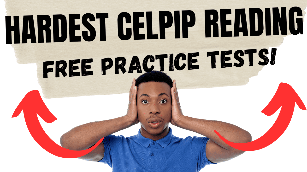 Finally! Get the feel of a challenging CELPIP exam (just like the one you experience in the real exam!) Practice tests 1-4 for free!