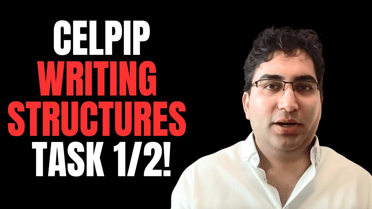 This article explains how to use the CELPIP Writing Structure successfully to earn top scores for writing tasks 1 and 2!