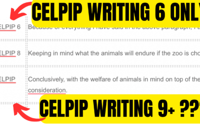 CELPIP Writing Task 2 Sample and Explanation; 6 to 9+