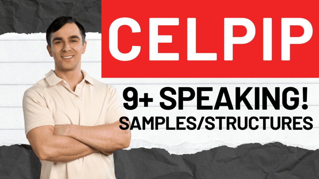 What you must say in order to receive a 9+ on the 2025 CELPIP speaking exam is explained in this blog. Take a look at this example and the analysis.