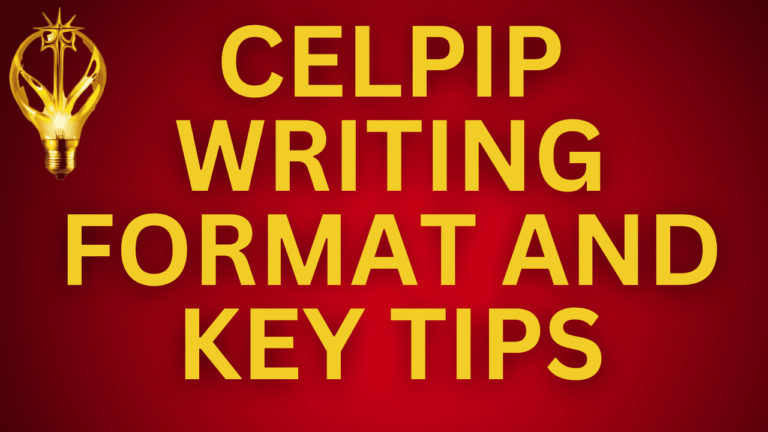 Here are all the key CELPIP writing tips and tricks you need to know before your exam! Writing task 1 and 2 covered in detail.