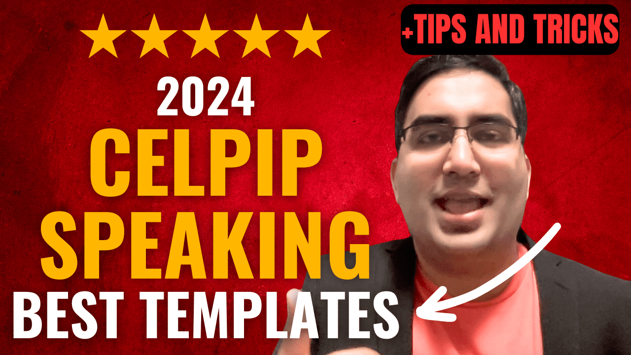Learn the best copy/paste words in 2024 for your CELPIP speaking exam. These templates by HZad Education guarantee you a 9+ easily!