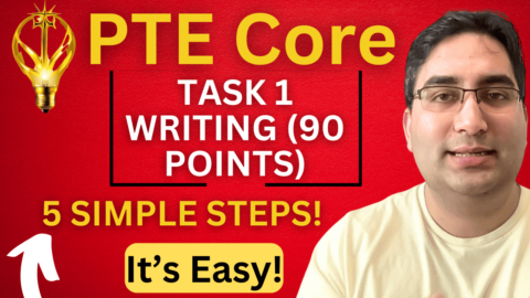 PTE Core Writing Part 1 Samples (5 Easy Steps) - HZad Education