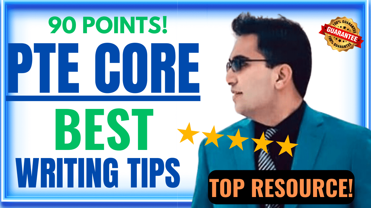 Achieve the best scores in PTE Core writing with our essential tips. Discover the best strategies for structure, task response, and vocabulary in this detailed guide.