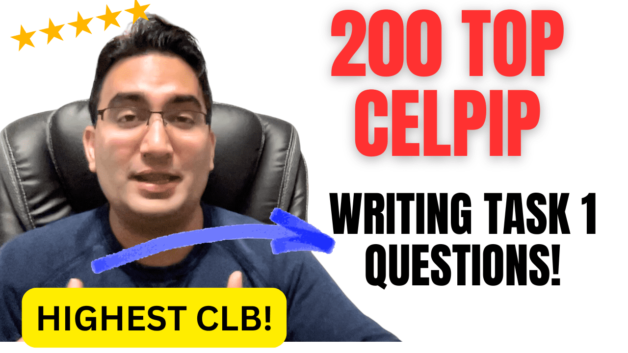 Master CELPIP Writing Task 1 with 200 top practice questions. Perfect your email writing skills and boost your exam score. Start practicing today!