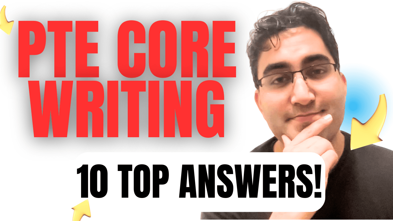 Ace the PTE Core writing section with these 10 sample answers. Improve structure, vocabulary, and fluency for exam success.