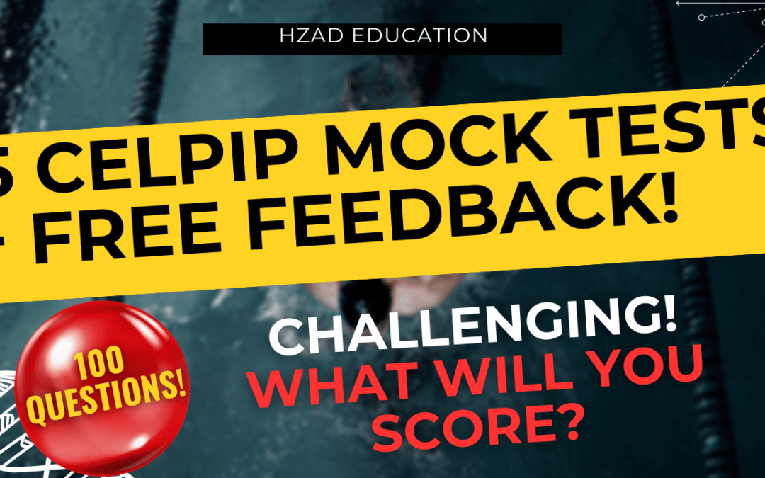 FREE: 5 CELPIP Mock Tests + Feedback!