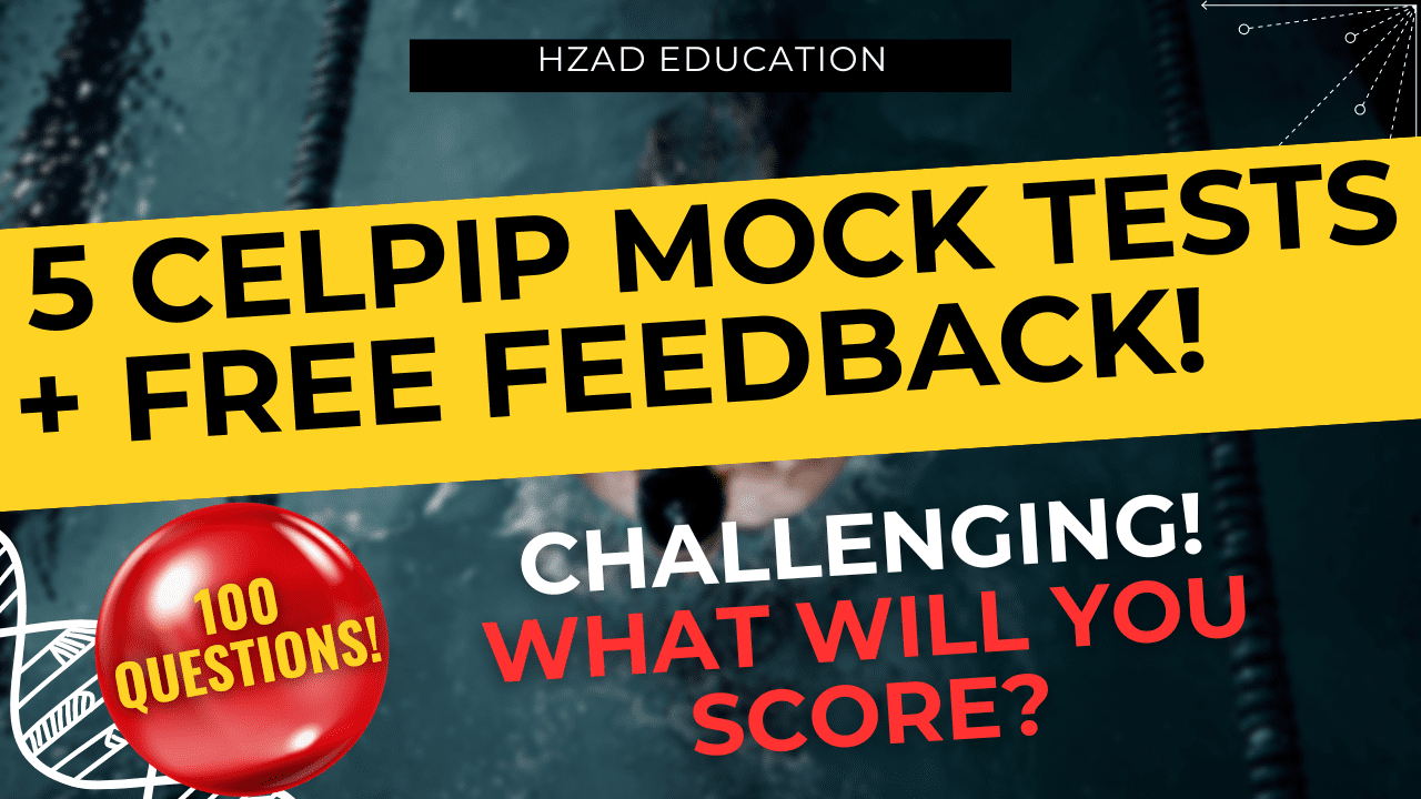 5 CELPIP MOCK TESTS! Completely Free!