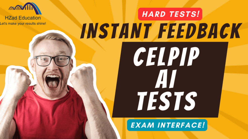 Prepare for CELPIP like a pro with 10 free AI-powered mock tests. Practice all modules, get instant feedback, and achieve your dream score!