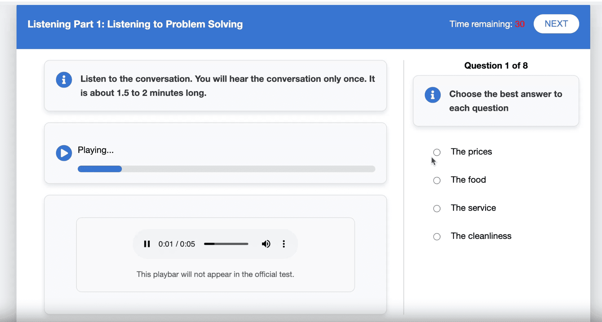 celpip mock tests