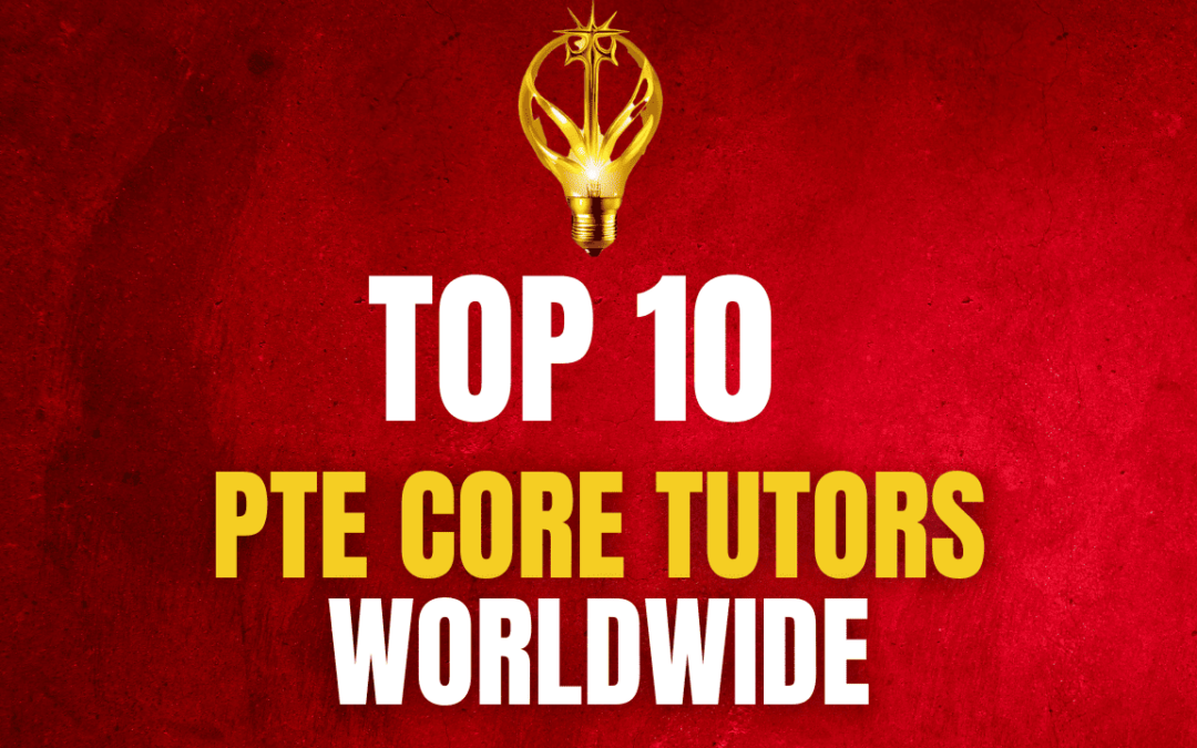 Top 10 PTE Core Teachers and Tutors