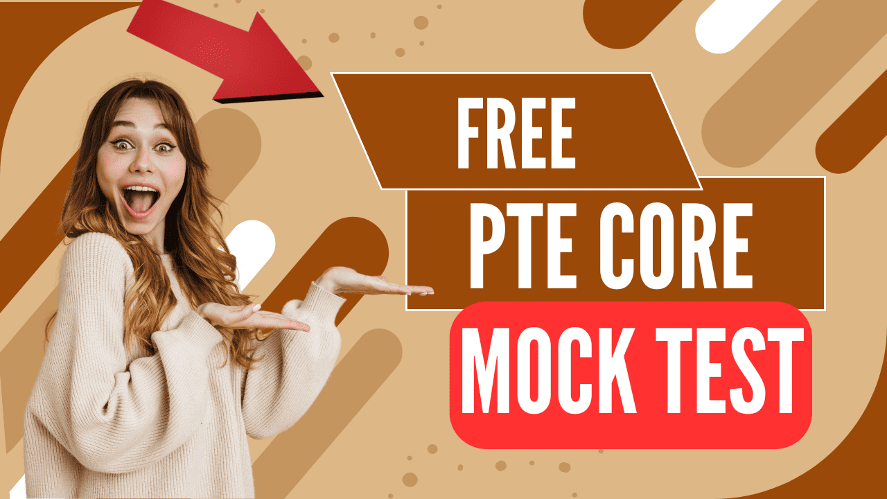 Prepare for the PTE Core exam with our FREE mock test! Covers all 4 modules, real difficulty, answers included, no expiration. Start now!