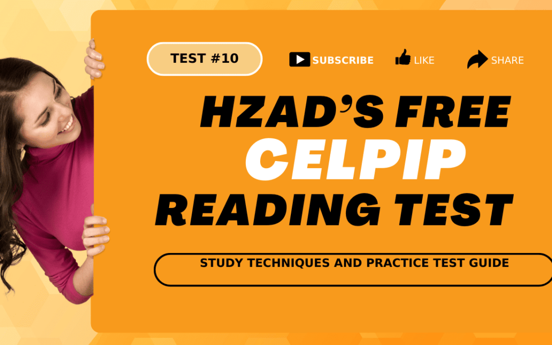 HZad Education CELPIP Reading Test (Hard)