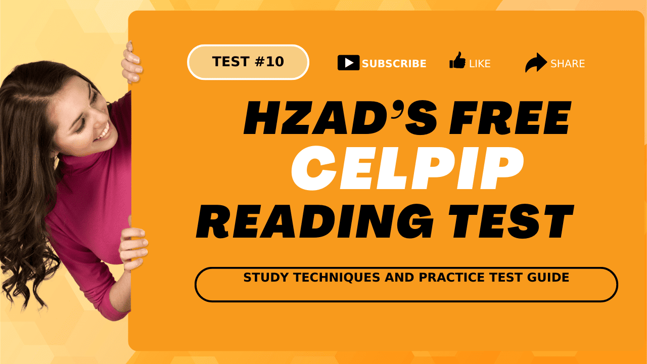 Struggling with CELPIP Reading? Try this advanced CELPIP practice test with answers & expert strategies from HZad Education.