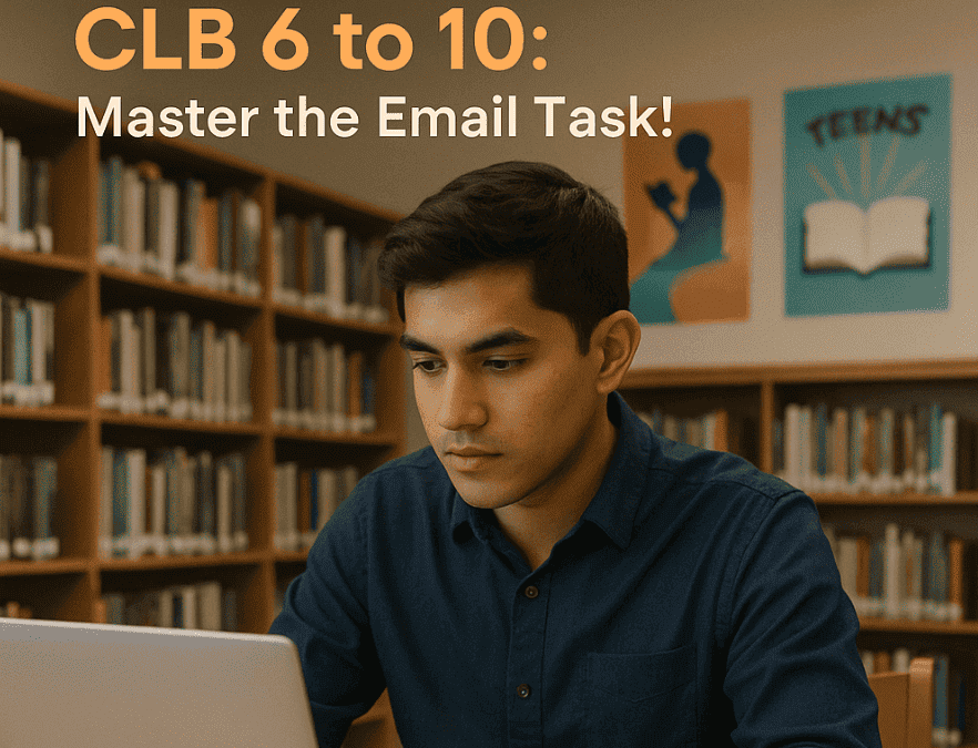PTE Core Writing CLB 6 to 10