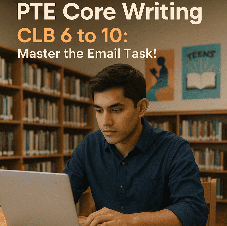 Learn writing a perfect PTE Core Task 2 email! Compare a CLB 6 vs CLB 10 response and discover what examiners are really looking for.