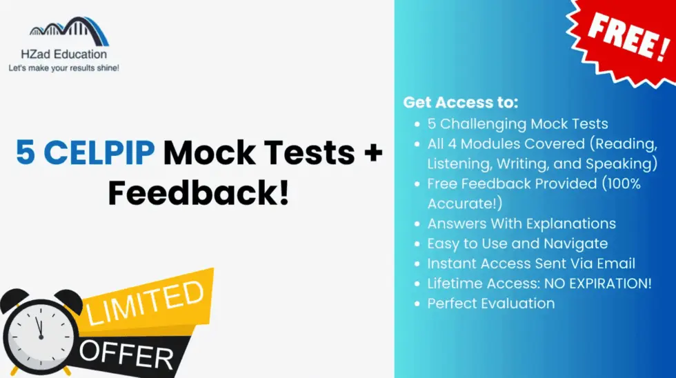 Free Online CELPIP Mock Tests and Evaluation Practice