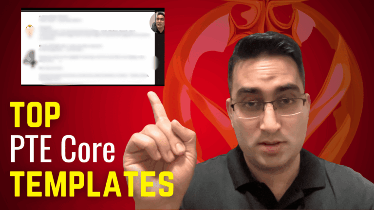 These Top PTE Core Speaking templates for the respond to a situation question will boost your overall CLB.