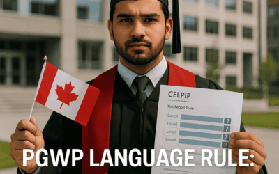 What PGWP CLB 7 Really Means for CELPIP-Takers