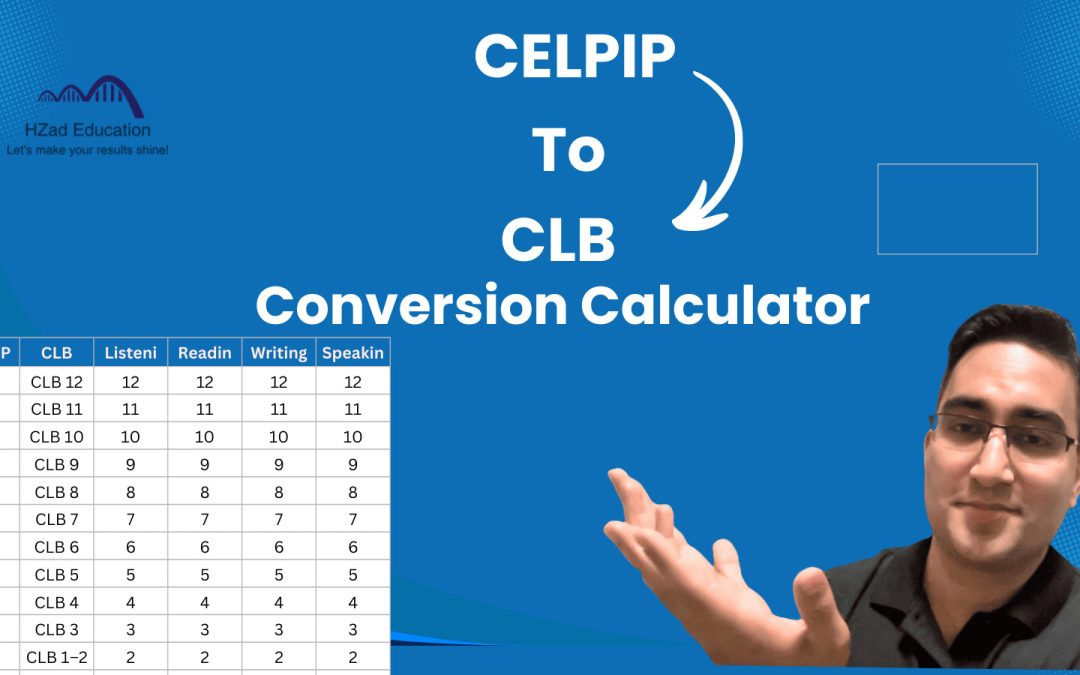 CELPIP to CLB Conversion Calculator