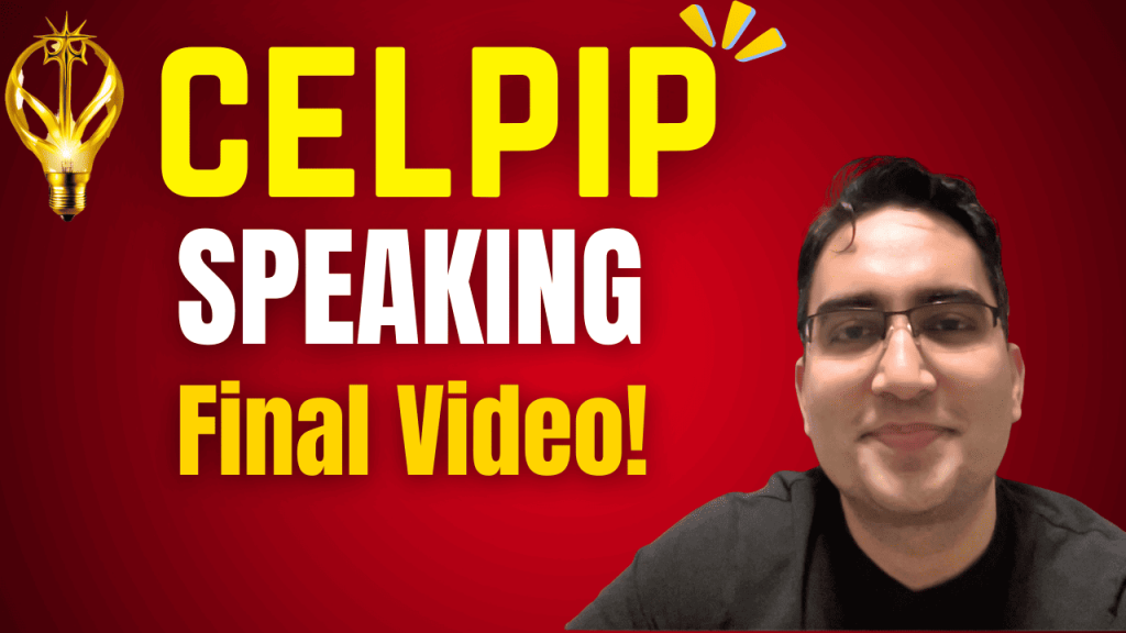 The ultimate CELPIP Speaking guide: learn every question type, strategy, and response style from the most detailed video series online. Perfect for CLB 9 - 12 aspirants.